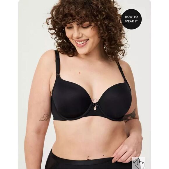 NWT Torrid Perfect T-Shirt Lightly Lined Underwire Bra 50C - Picture 1 of 10